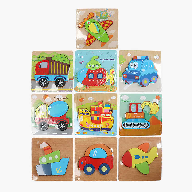 Пазли-вкладиші C 74303 (200) дерев’яні, в плівці, ВИДАЄТЬСЯ ТІЛЬКИ МІКС ВИДІВ