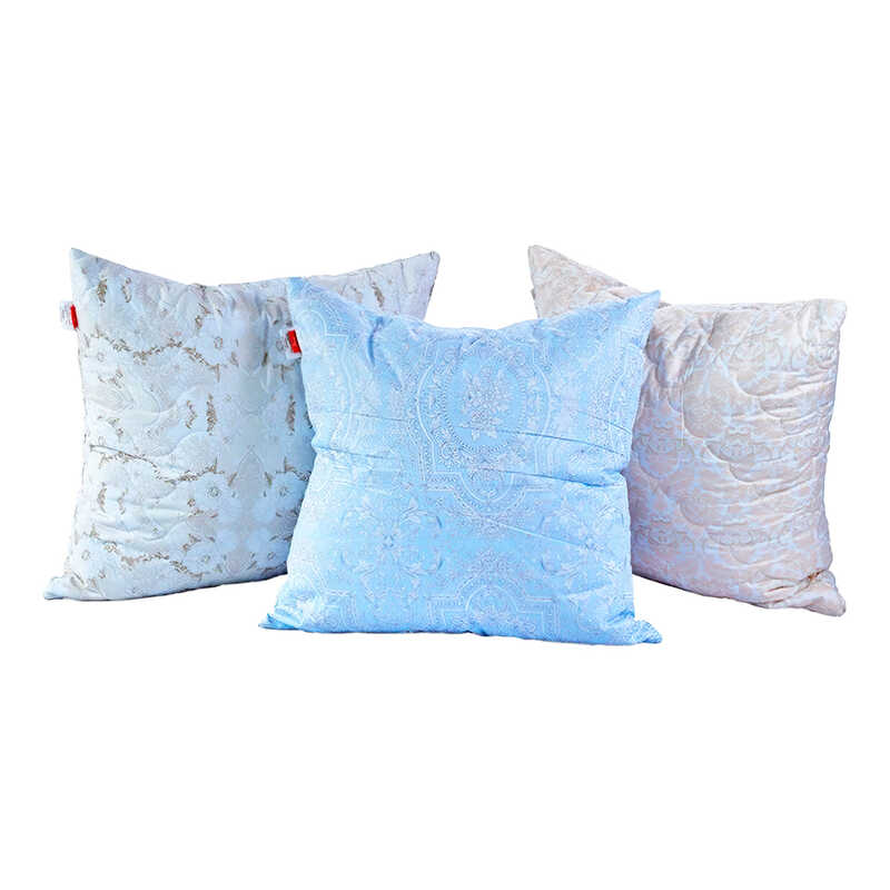 гр Подушка "Мілада" 3010087 ст. мікрофібра з напиленням, силіконізоване волокно, 50*70 см. (1) ВИДАЄТЬСЯ МІКС, "Homefort"