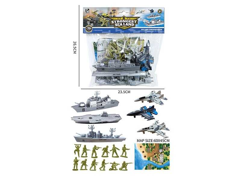 Комбат T 107 (240/2) солдати, кораблі, літаки, ігрове поле, в пакеті