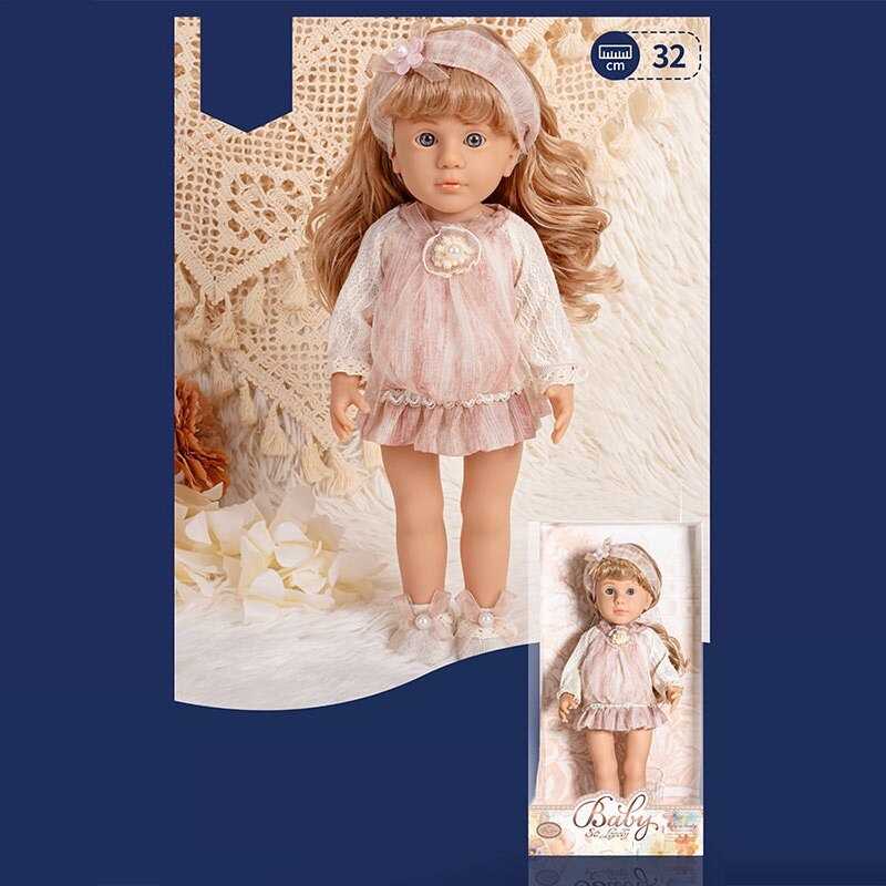Лялька 8824-2 (36/2) висота 32 см, знімний одяг, прошите волосся, в коробці