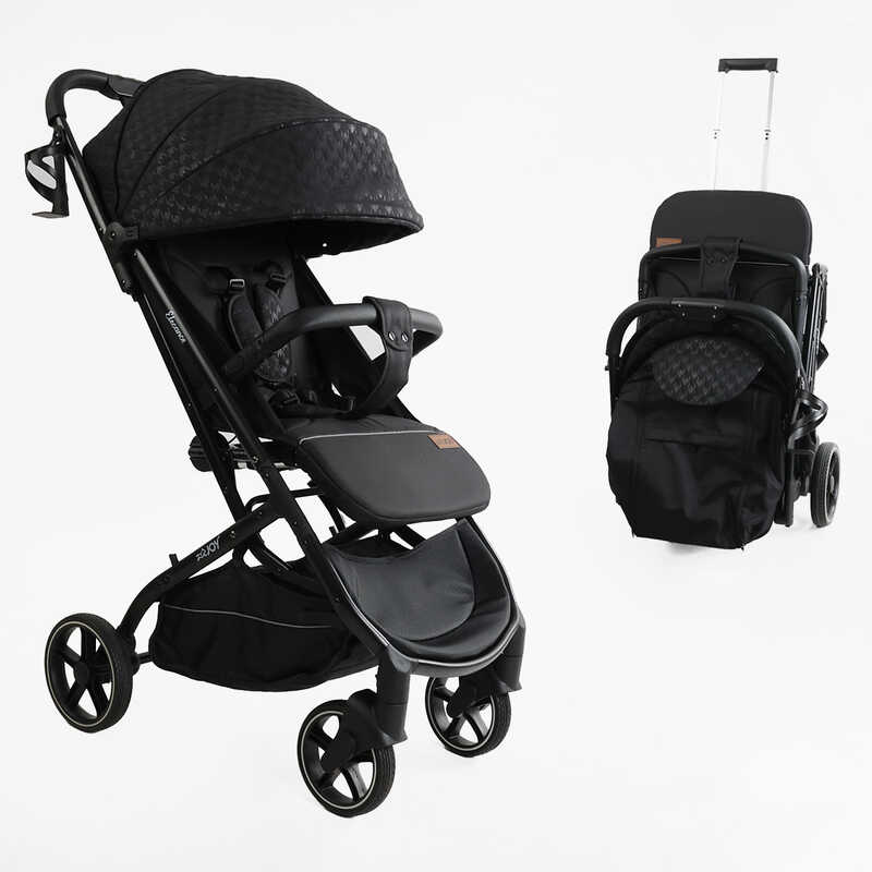 Візок прогулянковий дитячий "JOY" Elegans A-50463 (1) рама алюмінієва, футкавер, підсклянник, телескопічна ручка