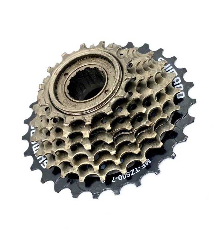 Тріскачка задня 14-34T Shimano MF-TZ 500-7 (40) 7 швидкостей (7 зірок), в сборі