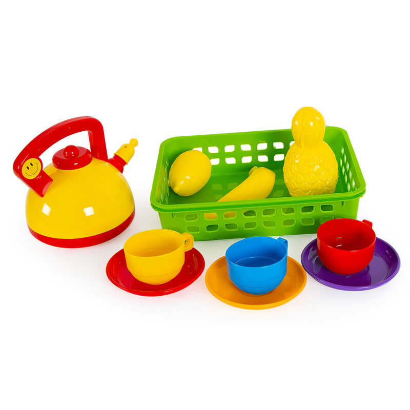 гр Набір посуду у великому кошику 4904 (20) "BAMSIC"