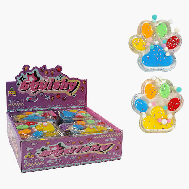 Гра антистрес C 72360 (12) ЦІНА ЗА 16 ШТУК В БЛОЦІ, “Лапка”, в коробці