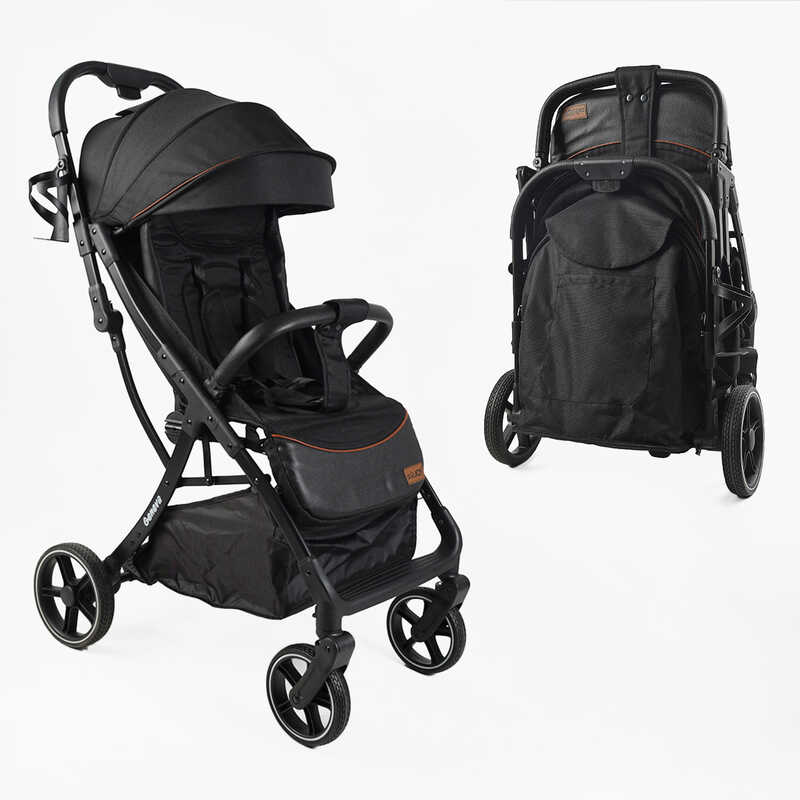 Візок прогулянковий дитячий "JOY" Geneva GN-91378 (1) рама алюмінієва, футкавер, підсклянник, телескопічна ручка