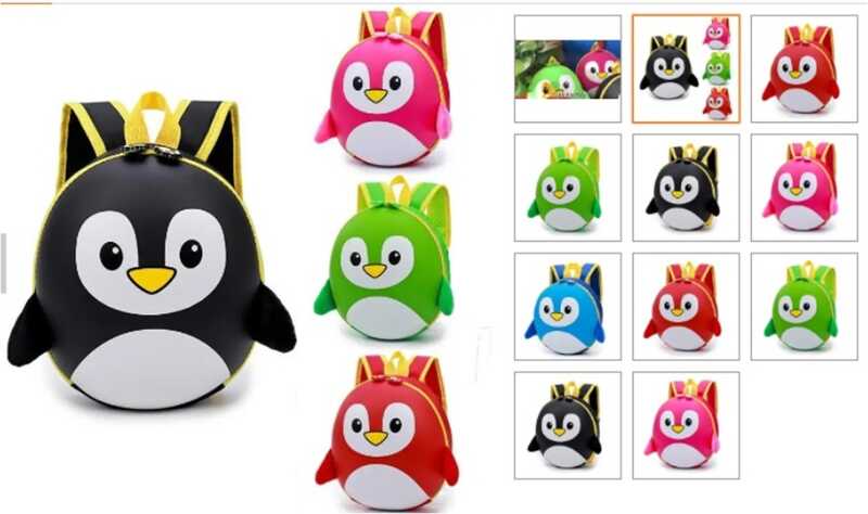 Рюкзак C 62615 (100) пластиковий корпус, регульовані ремінці, 1 відділення, 1 сітчаста внутрішня кишеня, у пакеті, ВИДАЄТЬСЯ МІКС ВИДІВ