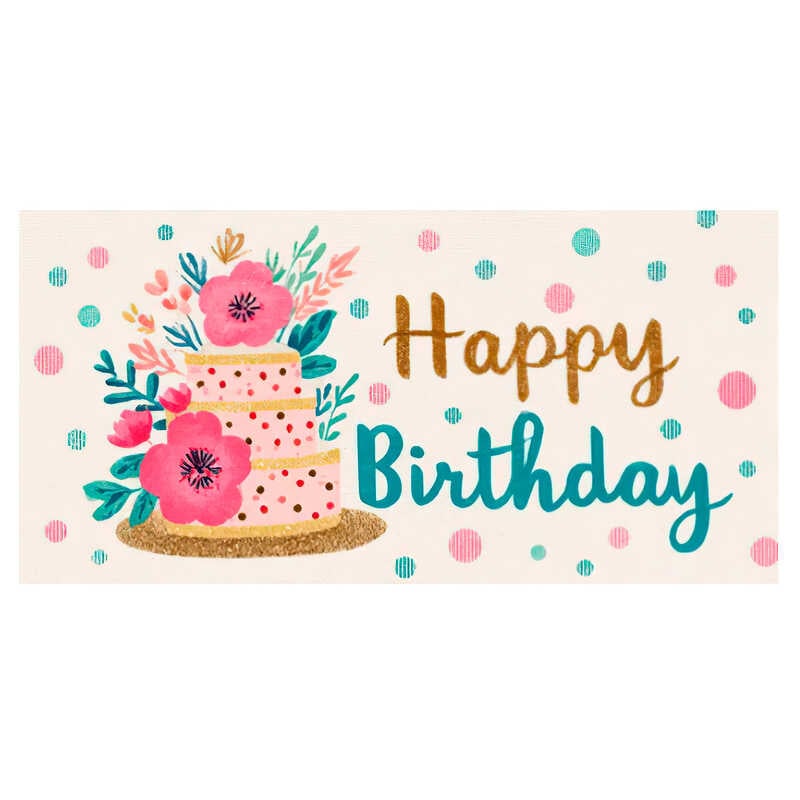 гр Конверт для грошей "Happy Birthday!" Т-151у (1) "Jumbi"